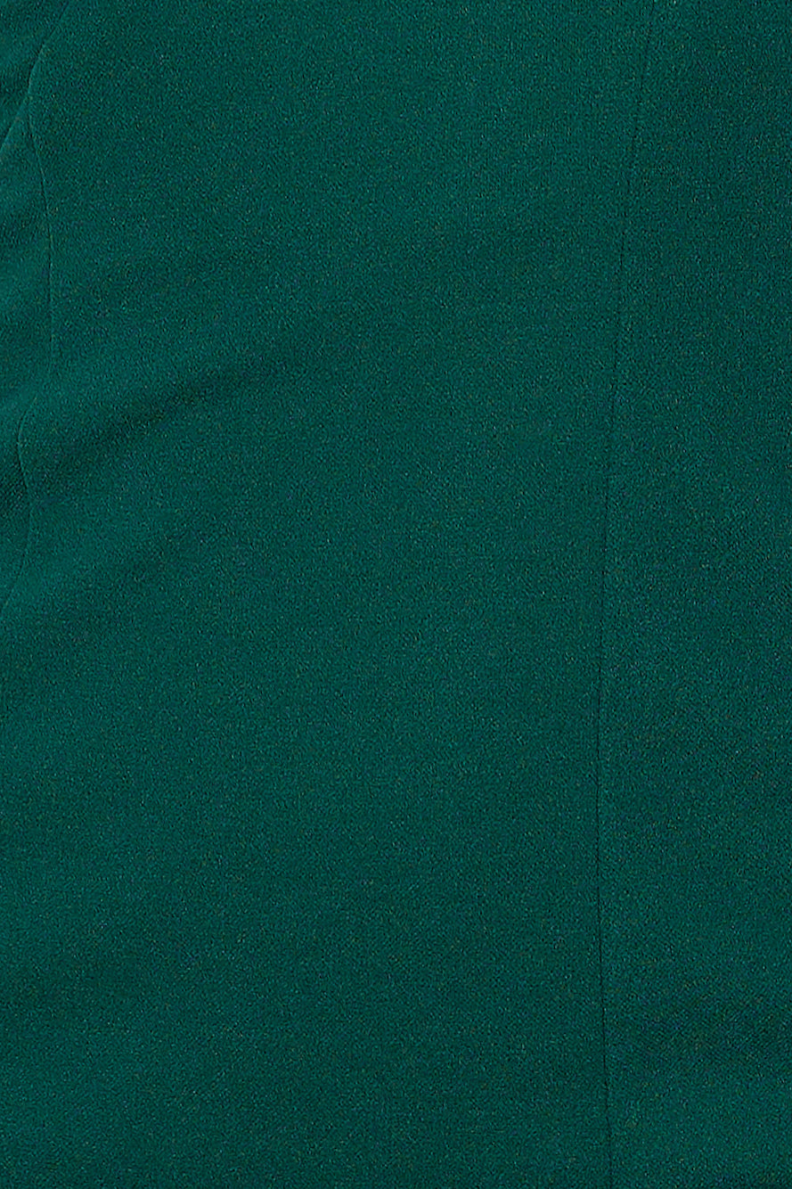 Too Loud Mini Dress Forest Green