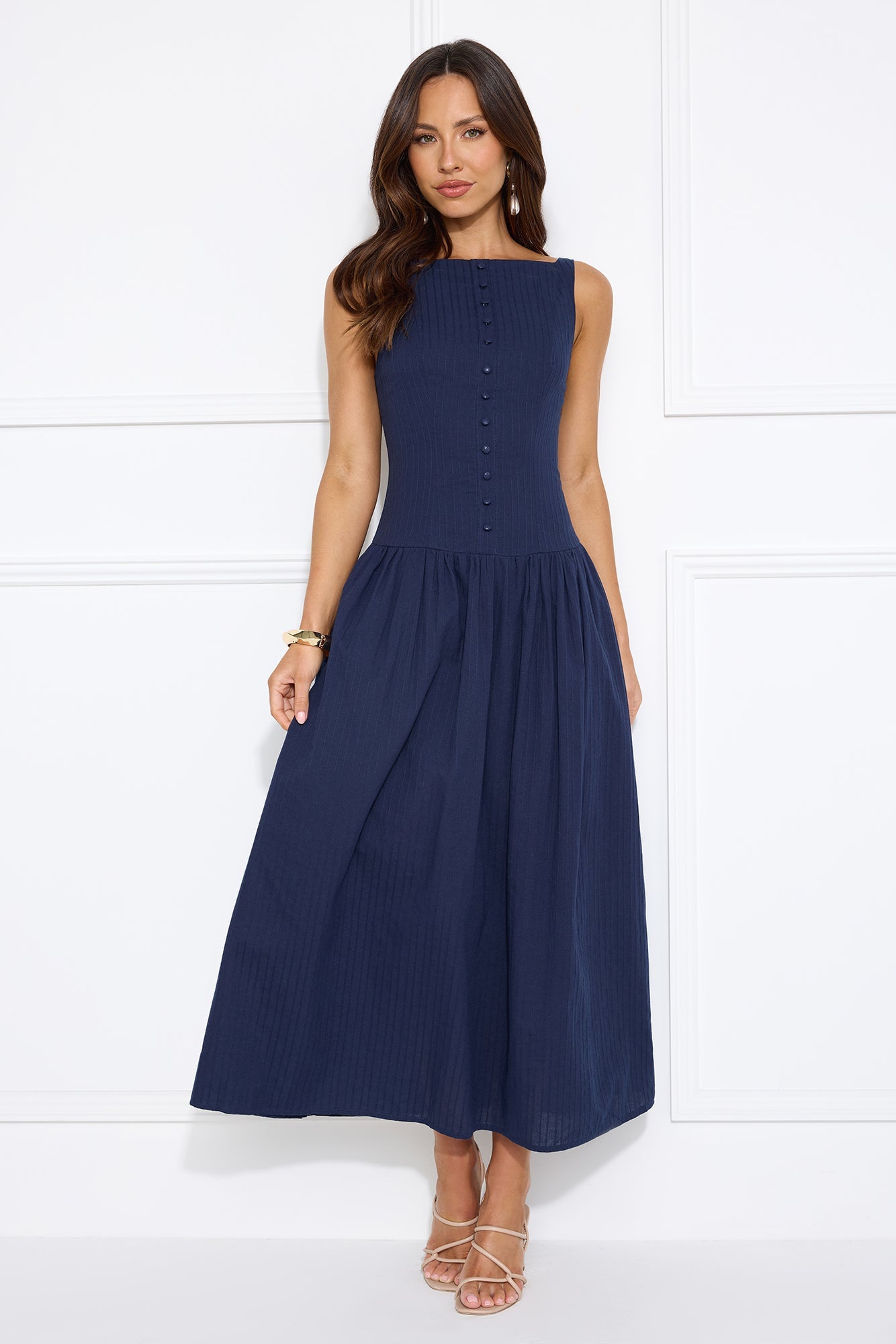 Sloane Maxi Dress Navy