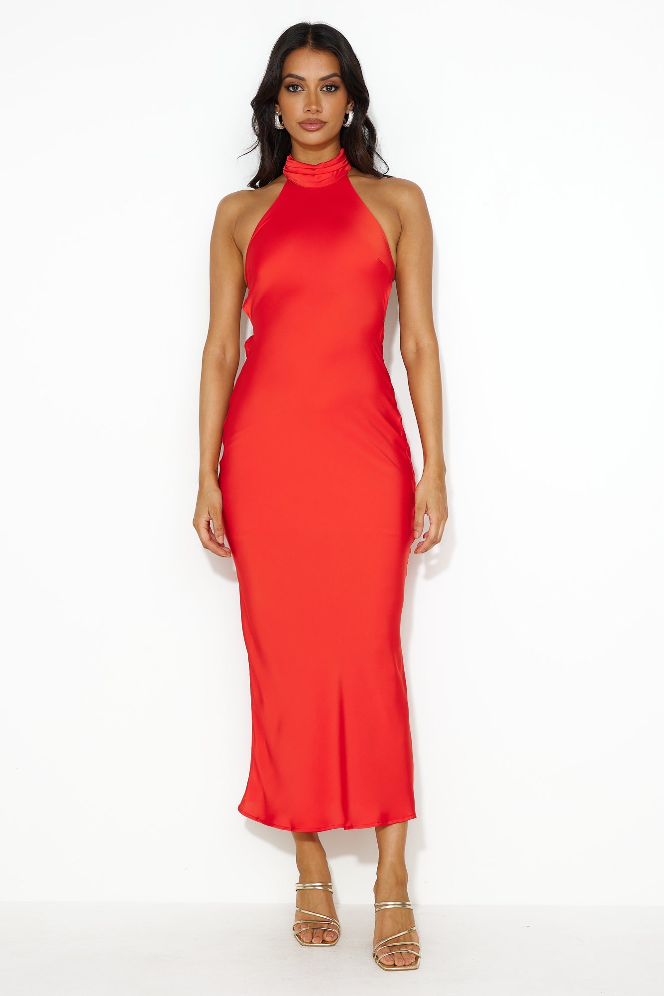 Say I Do Maxi Dress Red