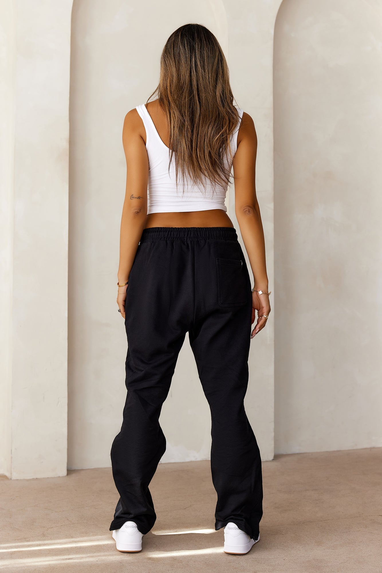BASE Straight Leg Sweatpants Black