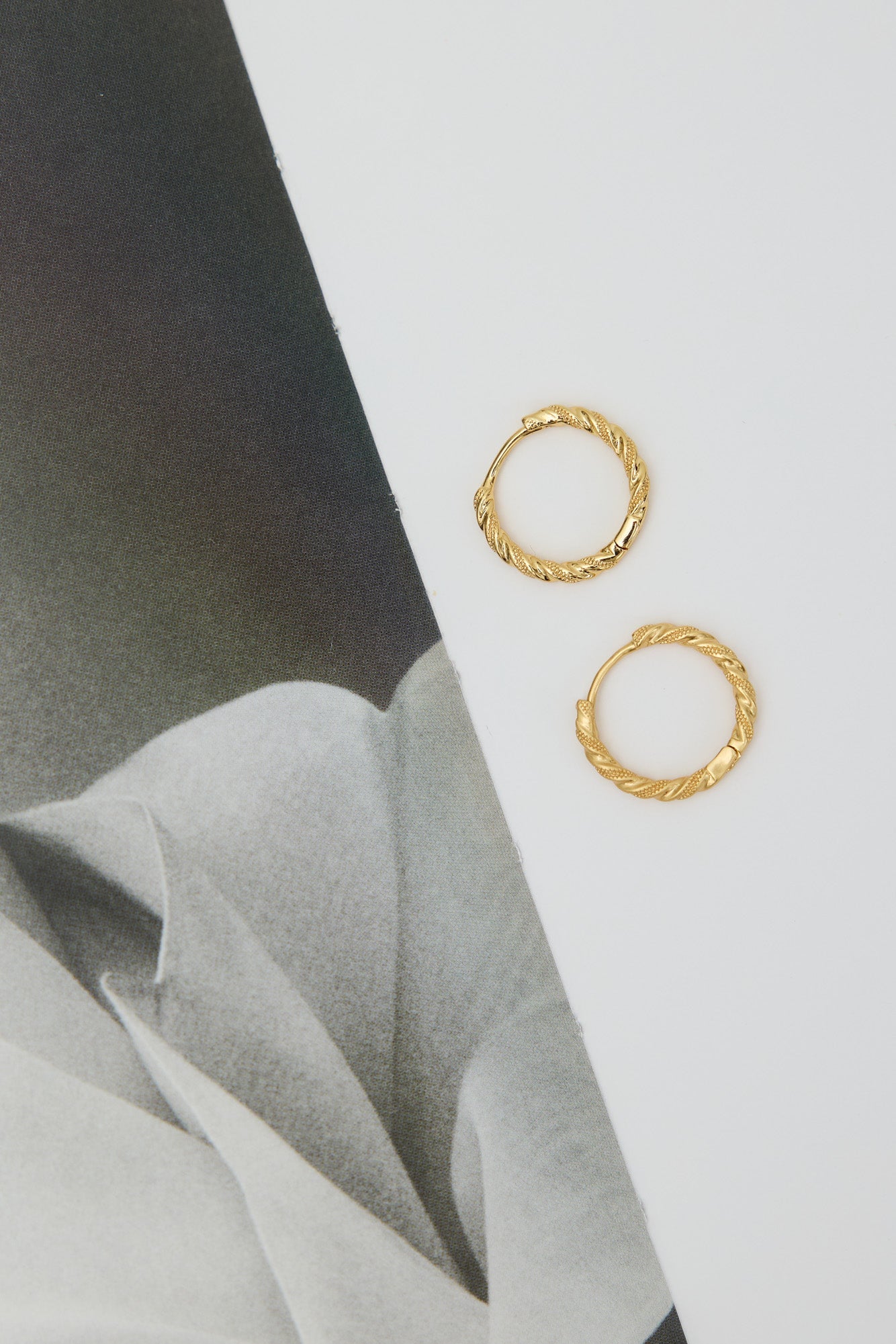 Adele Hoop Earrings Gold