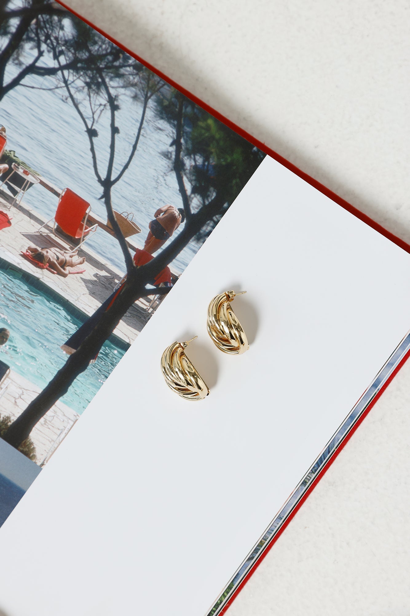 18k Gold Plated Seraphine Earring Gold