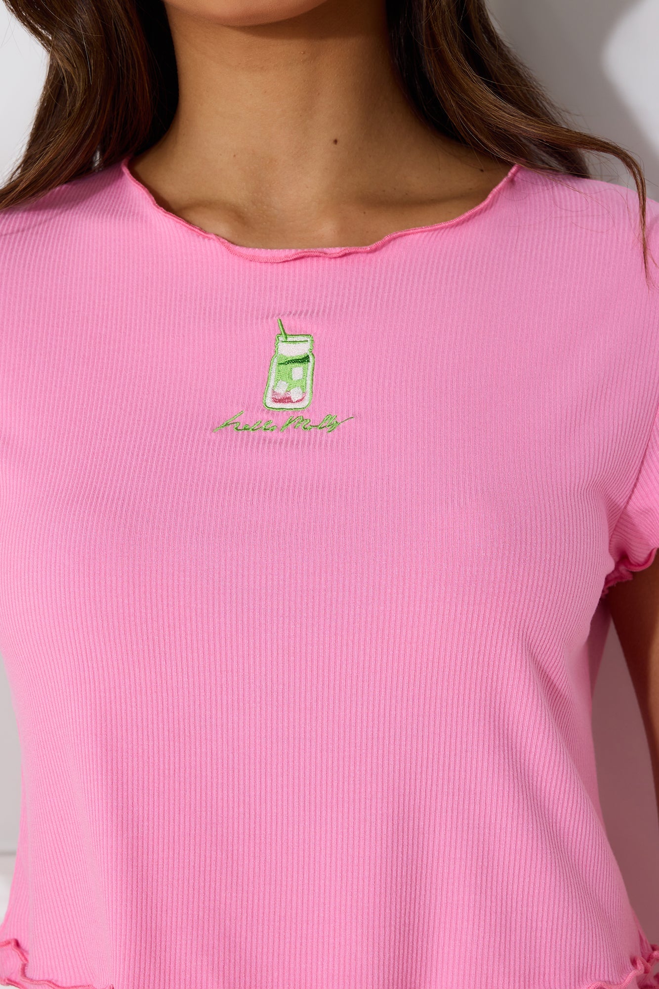 Zoning Out Pyjama Tee Pink