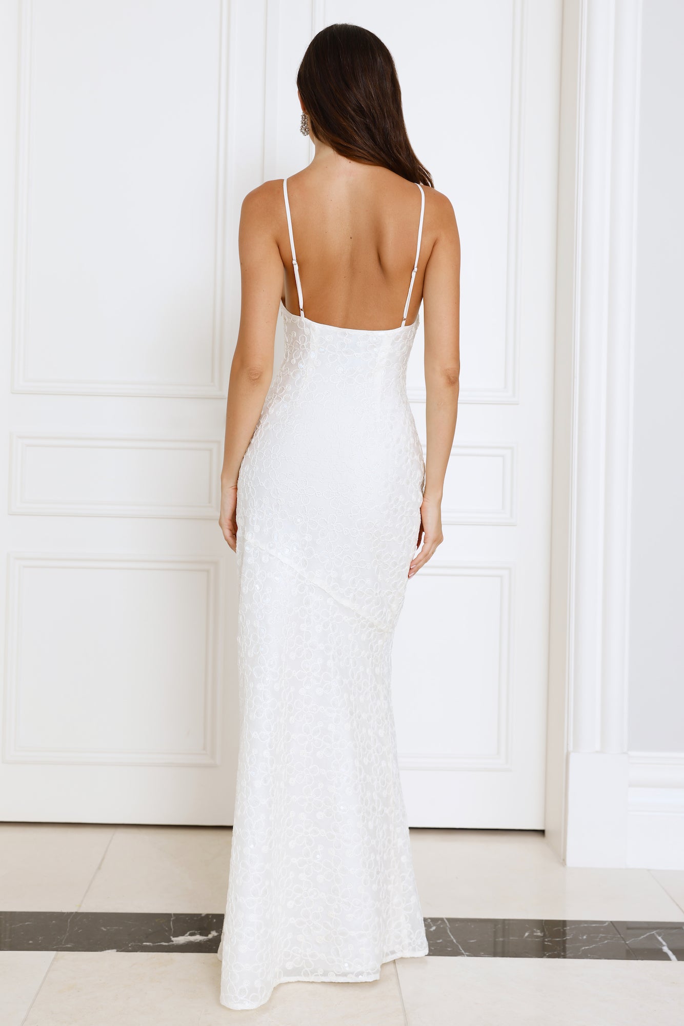 Tidepool Dreams Maxi Dress Cream