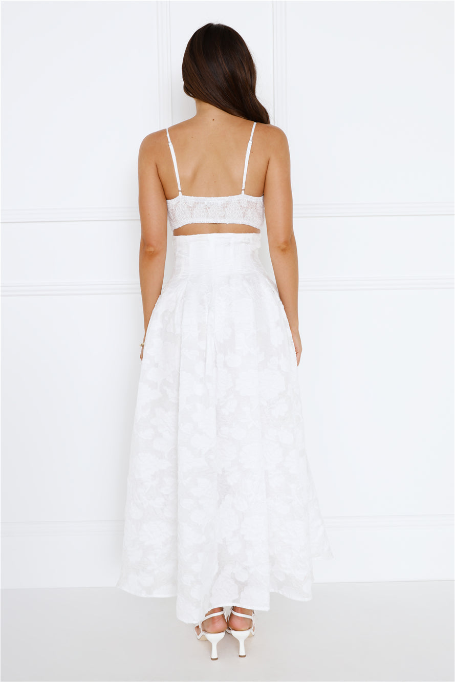 Simply Unique Crop Top White