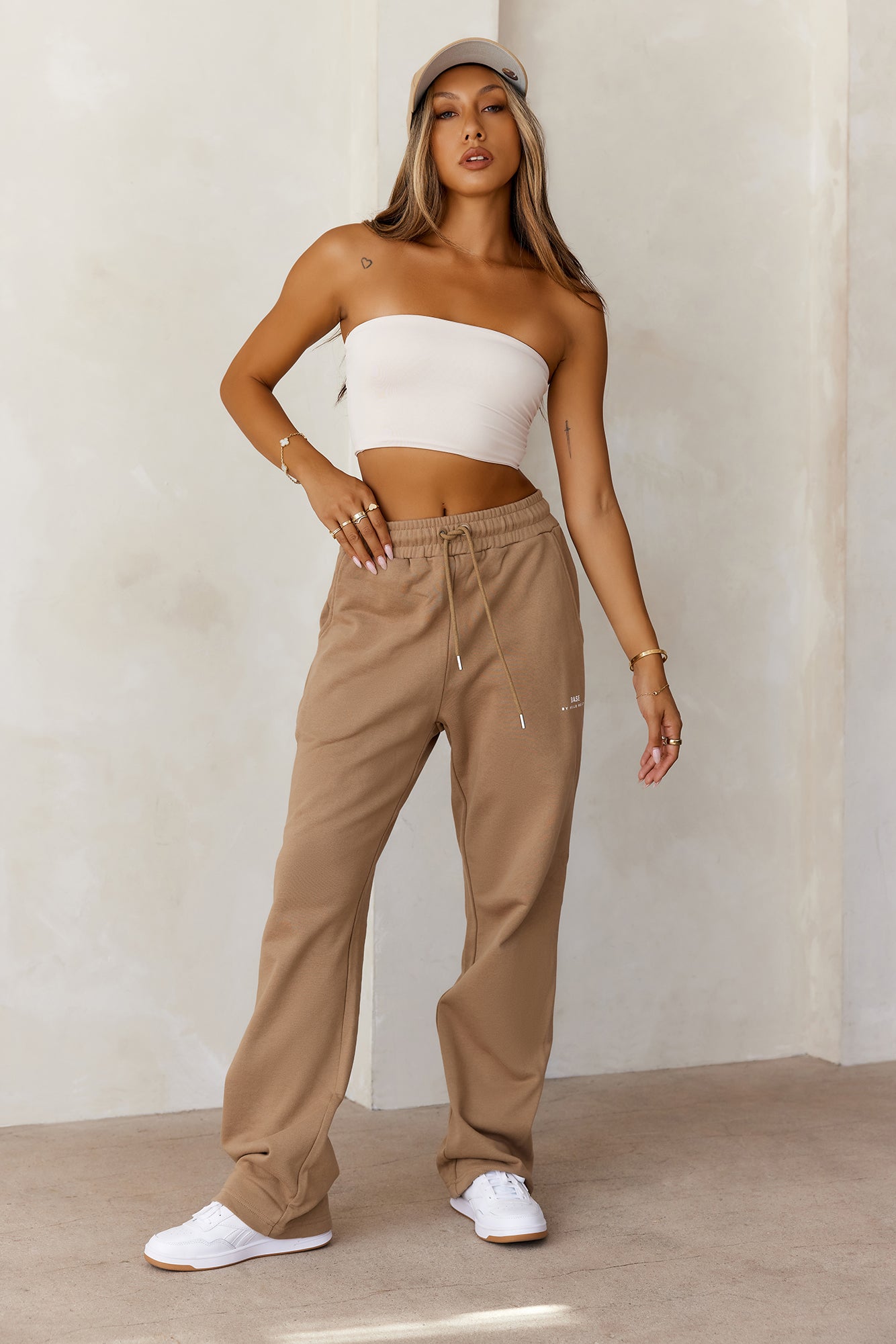 BASE Straight Leg Sweatpants Coffee