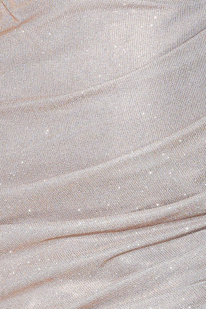 Girls In The Club Mini Dress Champagne