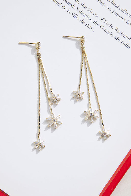 18k Gold Plated Marigold Earrings Gold