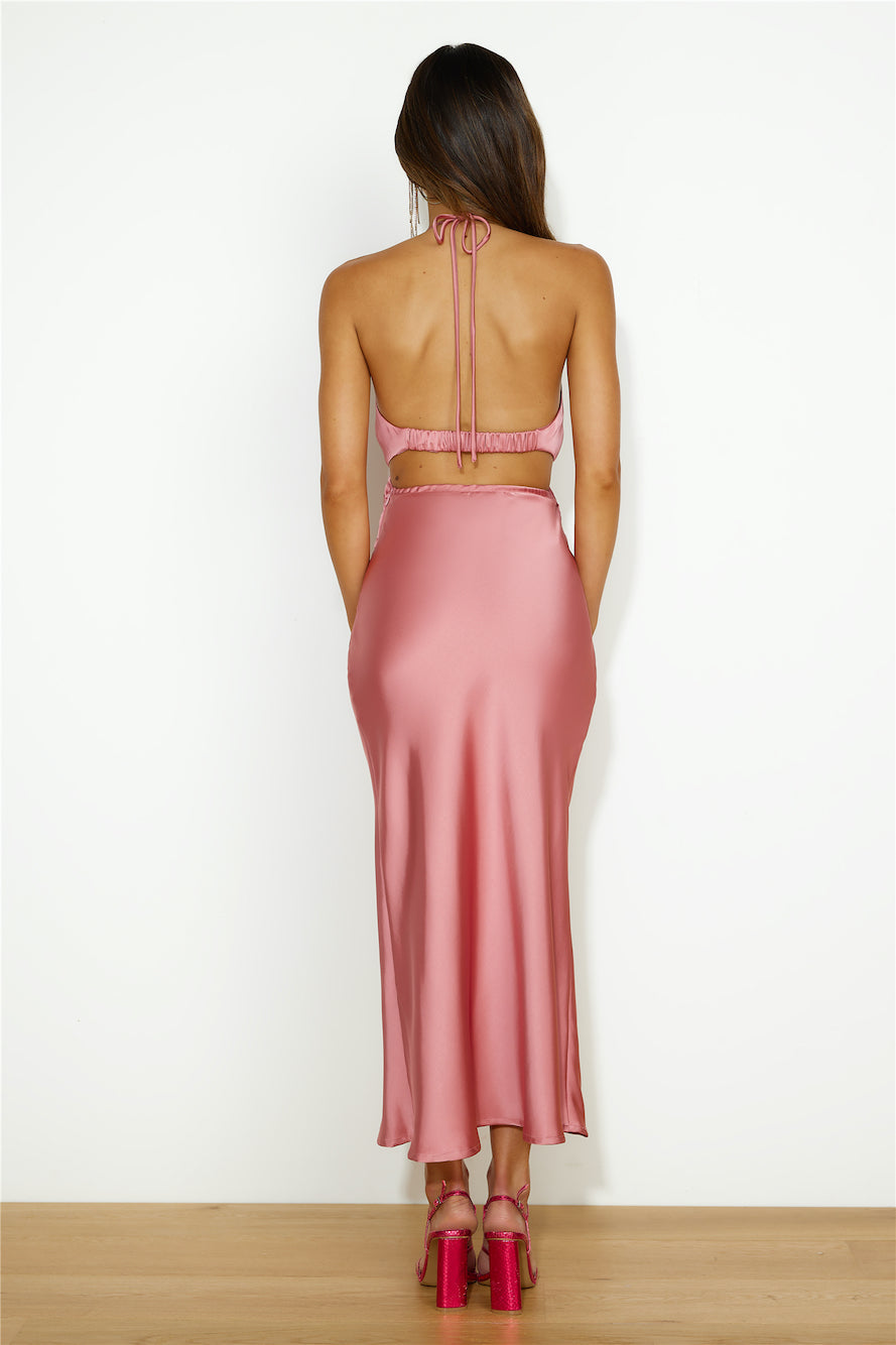 Glow Getter Maxi Dress Rose