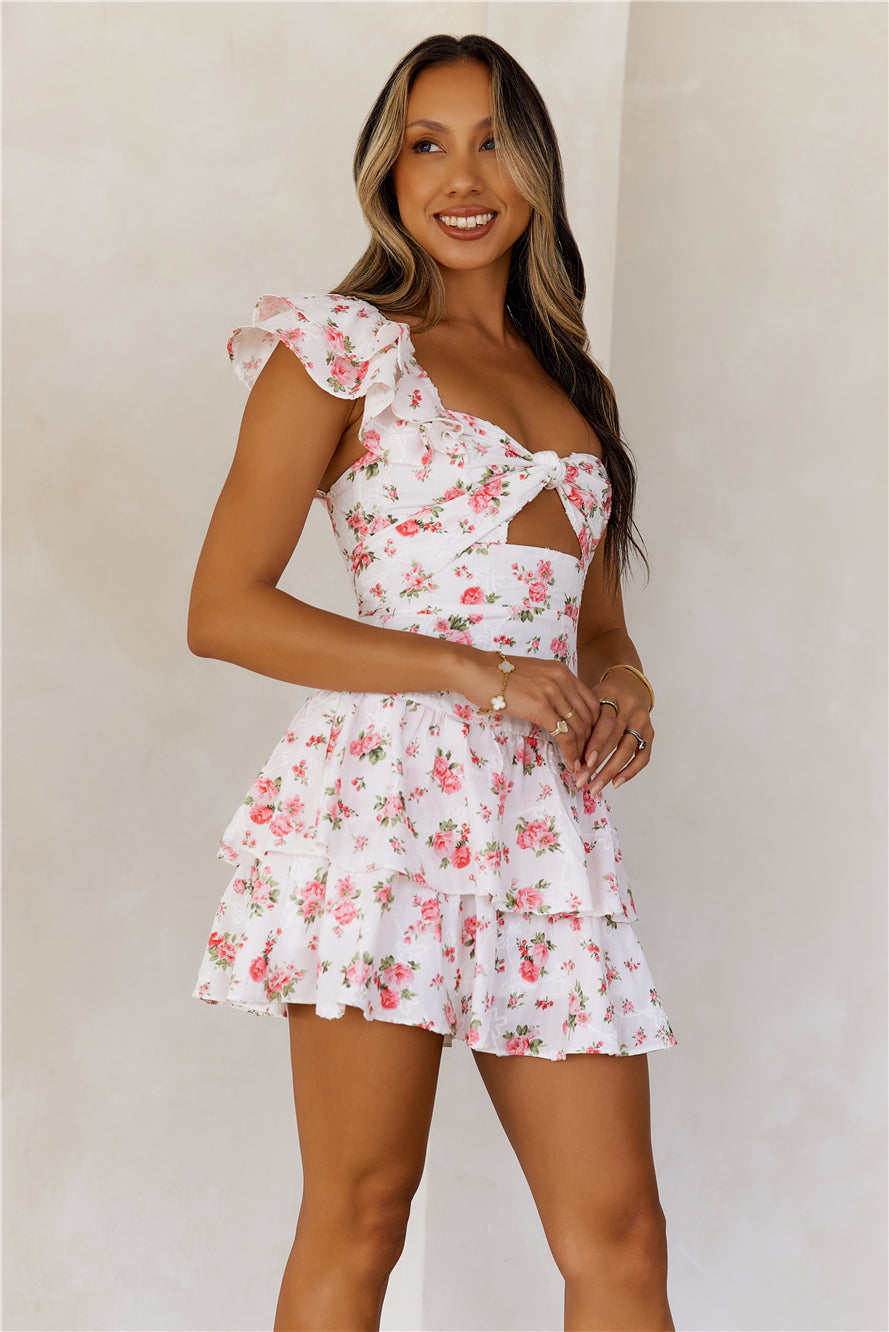 Poised And Polished One Shoulder Mini Dress Pink