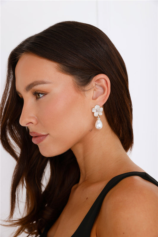 18k Gold Plated Luxury Lover Earrings Gold