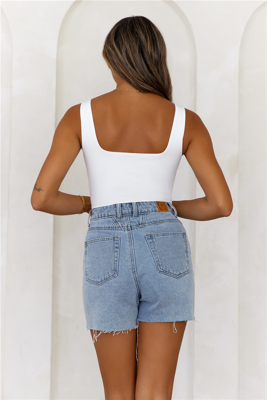 BASE Superior Snatch Bodysuit White