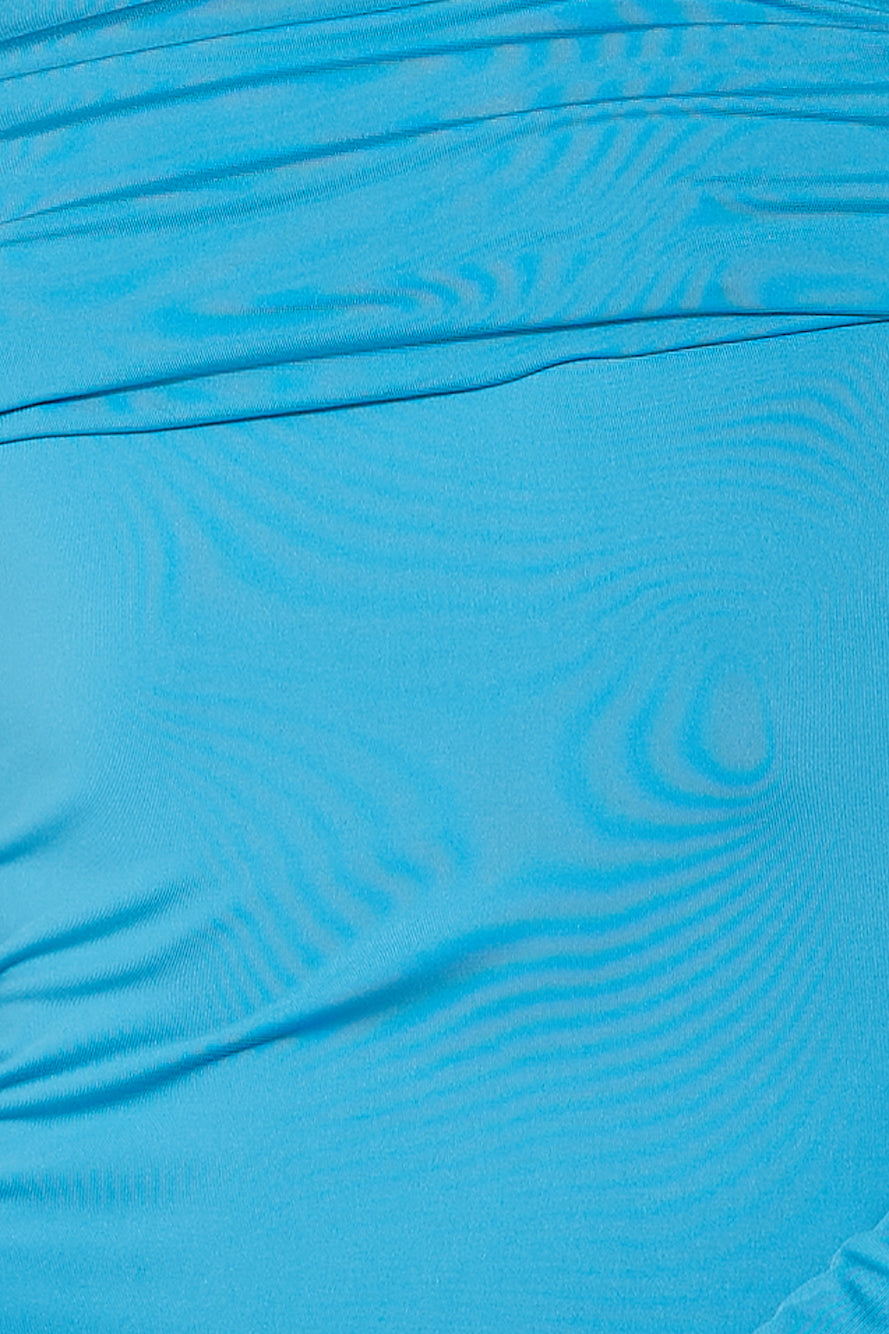 Your Destiny Midi Dress Blue