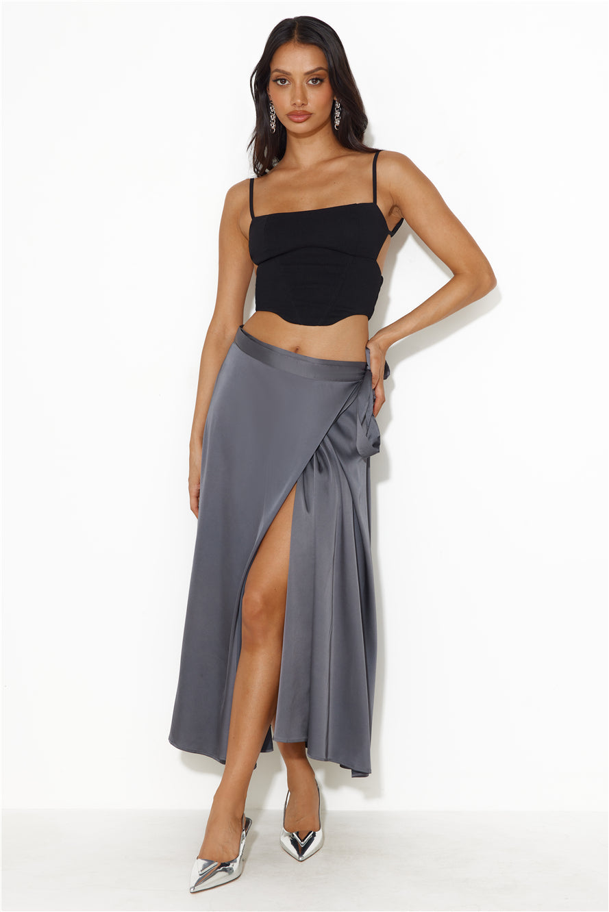 Fave Crop Top Black