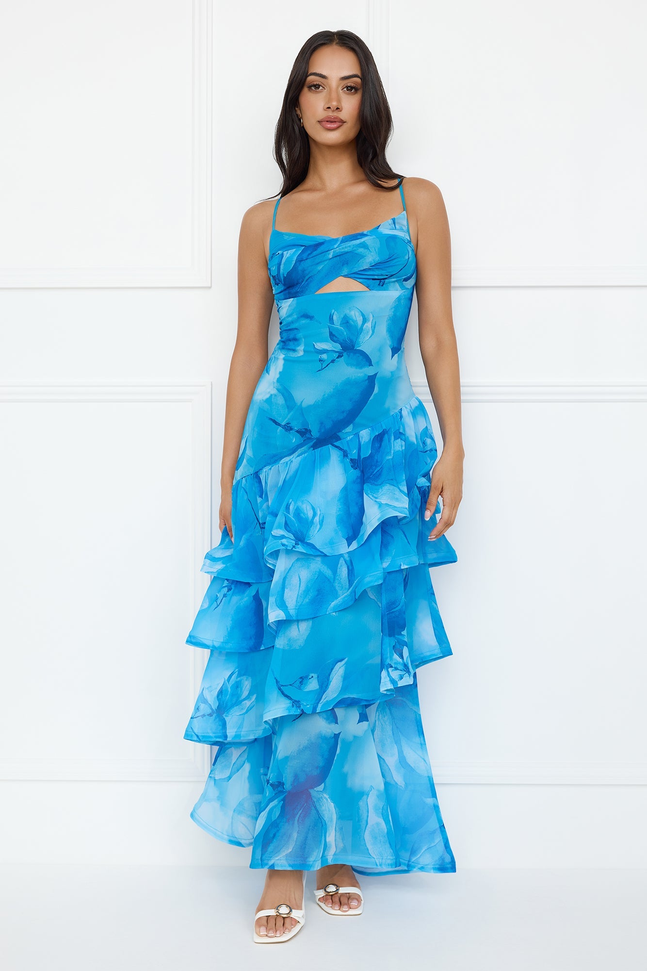 Twist And Tonic Maxi Dress Blue