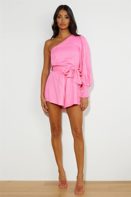 Effortless 'Fit Romper Pink