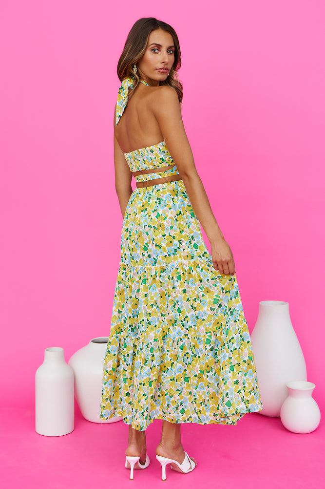 Heart Fluttering Maxi Skirt