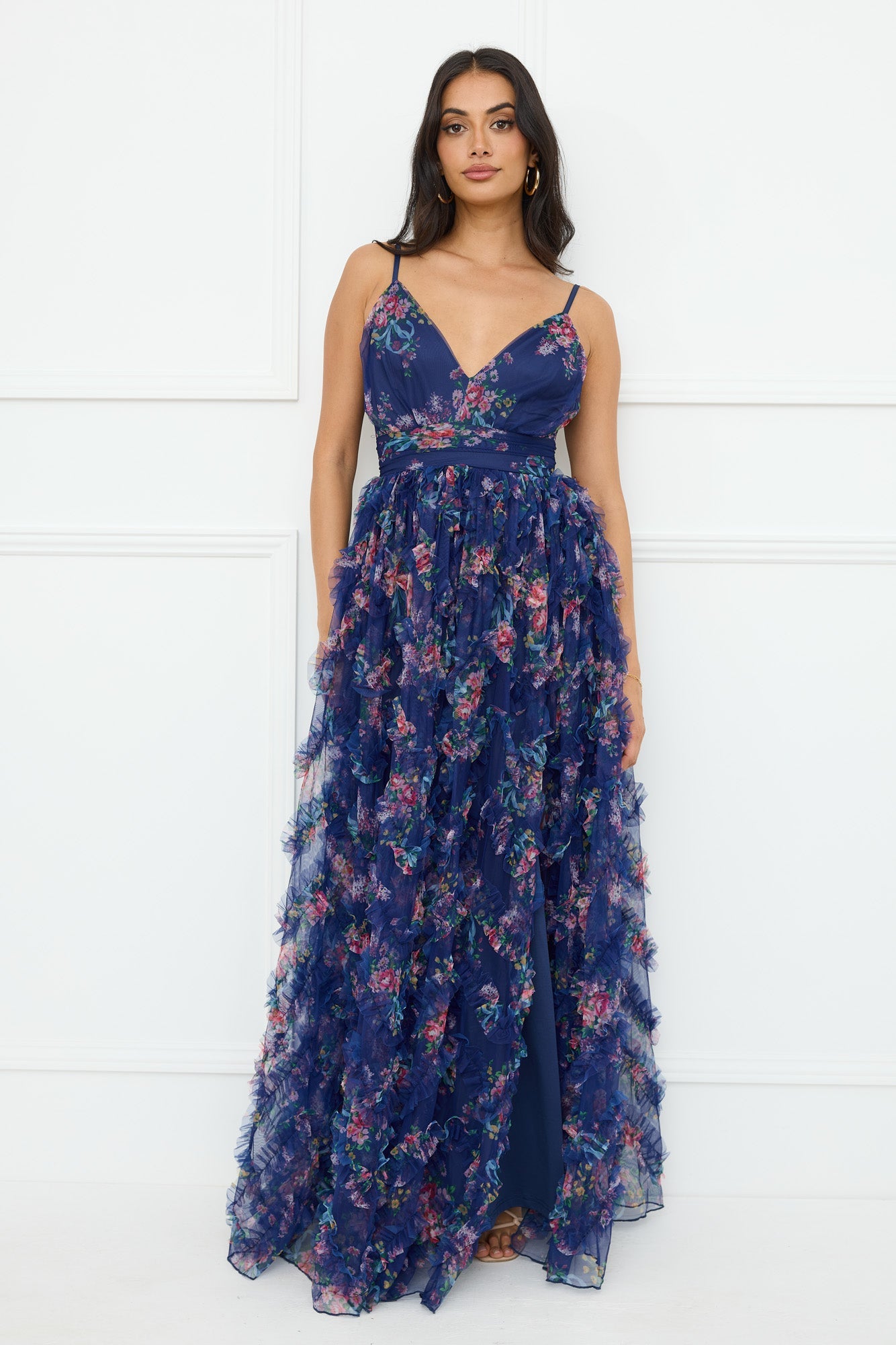 Dreaming Willow Maxi Dress Navy