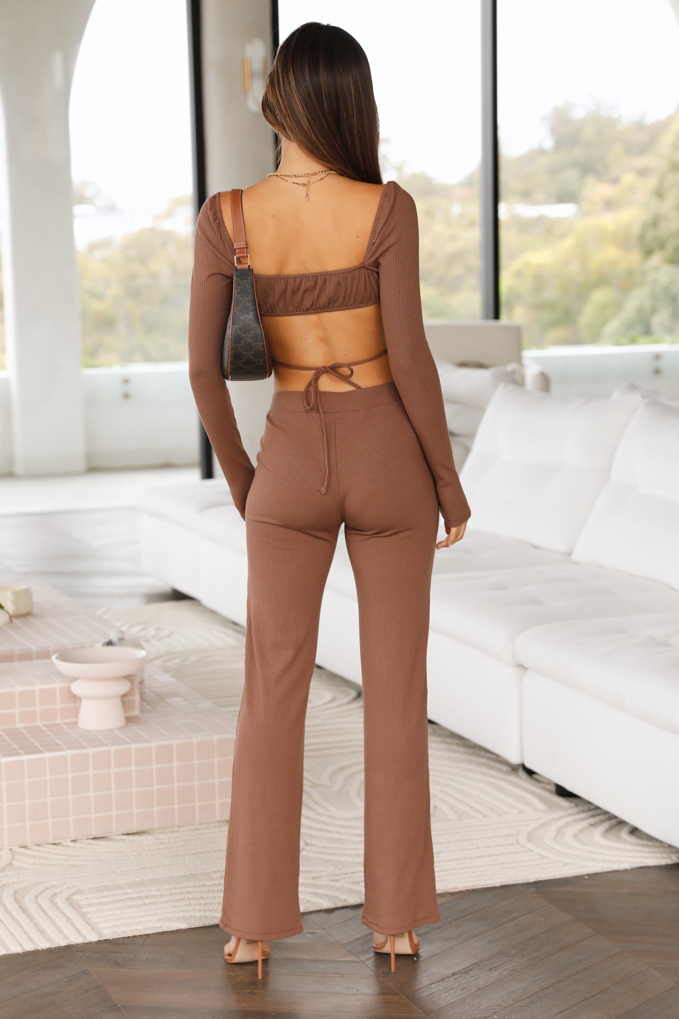 Slight Movements Pants Brown