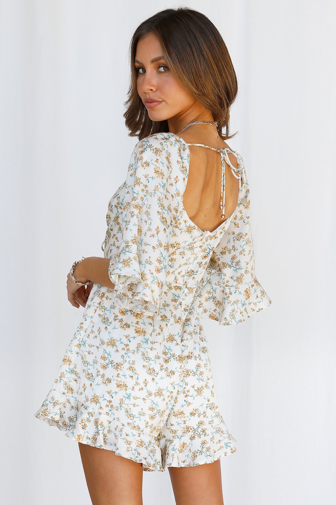 Catch Me Now Romper White