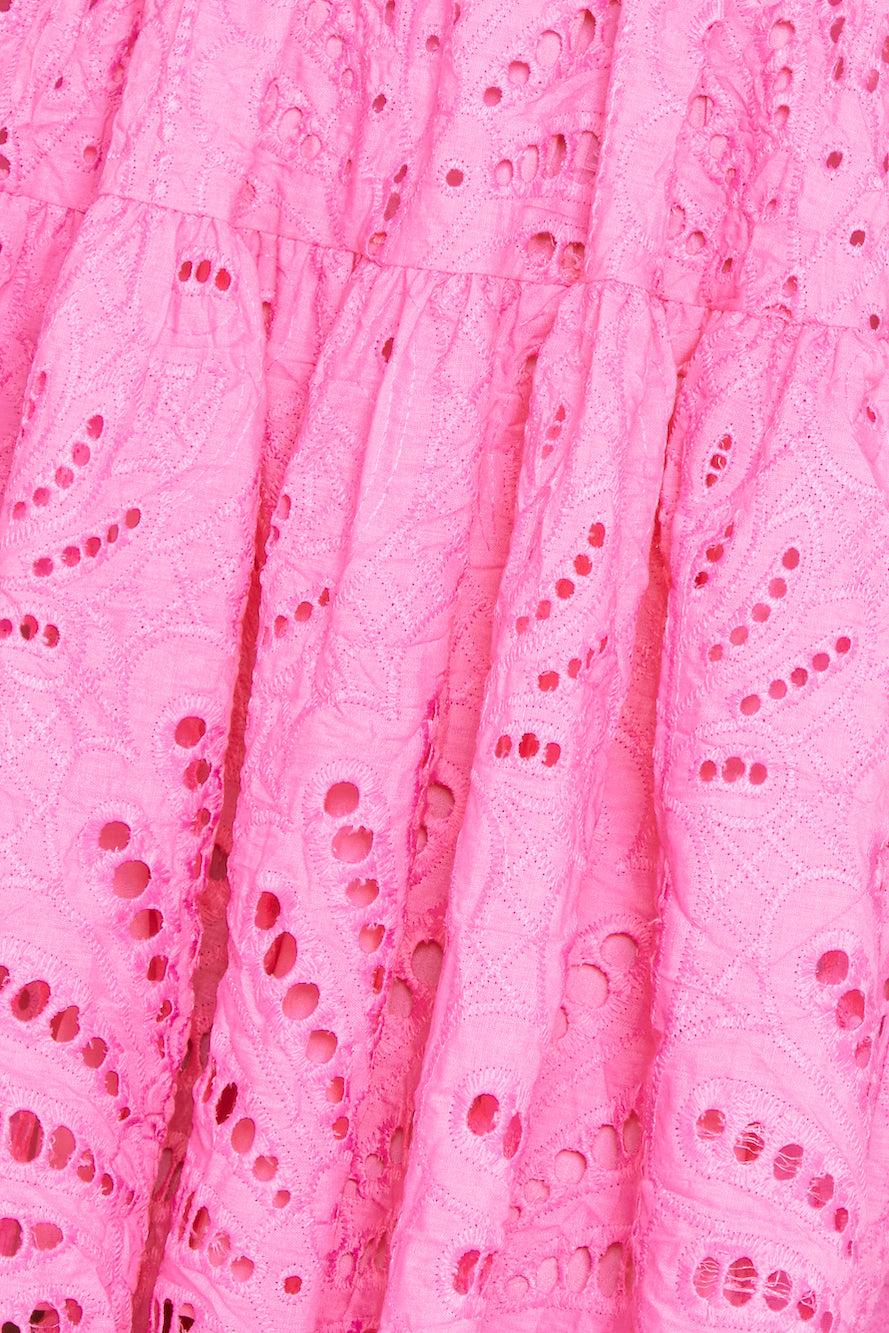 Seeking The Truth Mini Dress Pink
