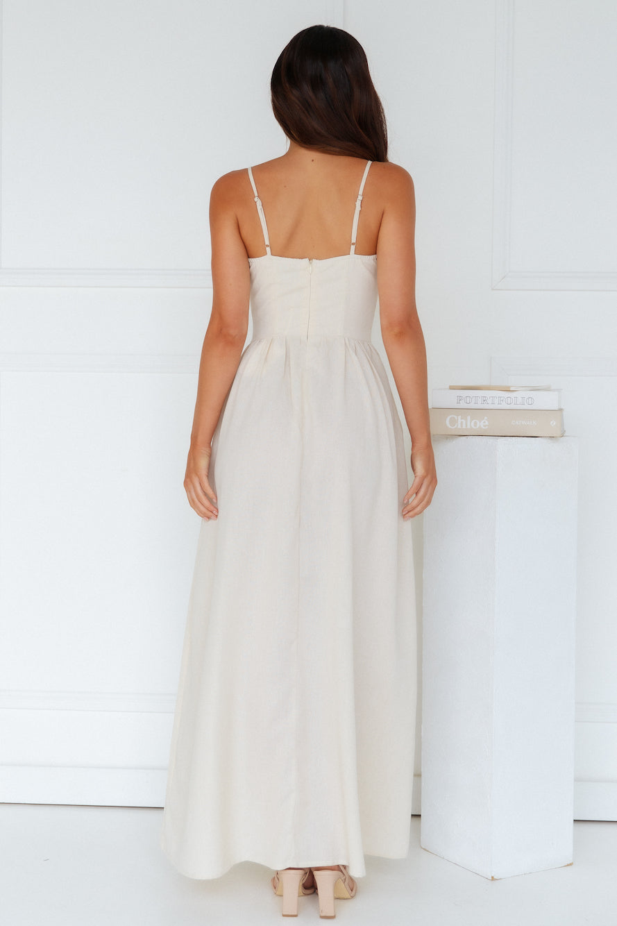 Zephy Maxi Dress Sand
