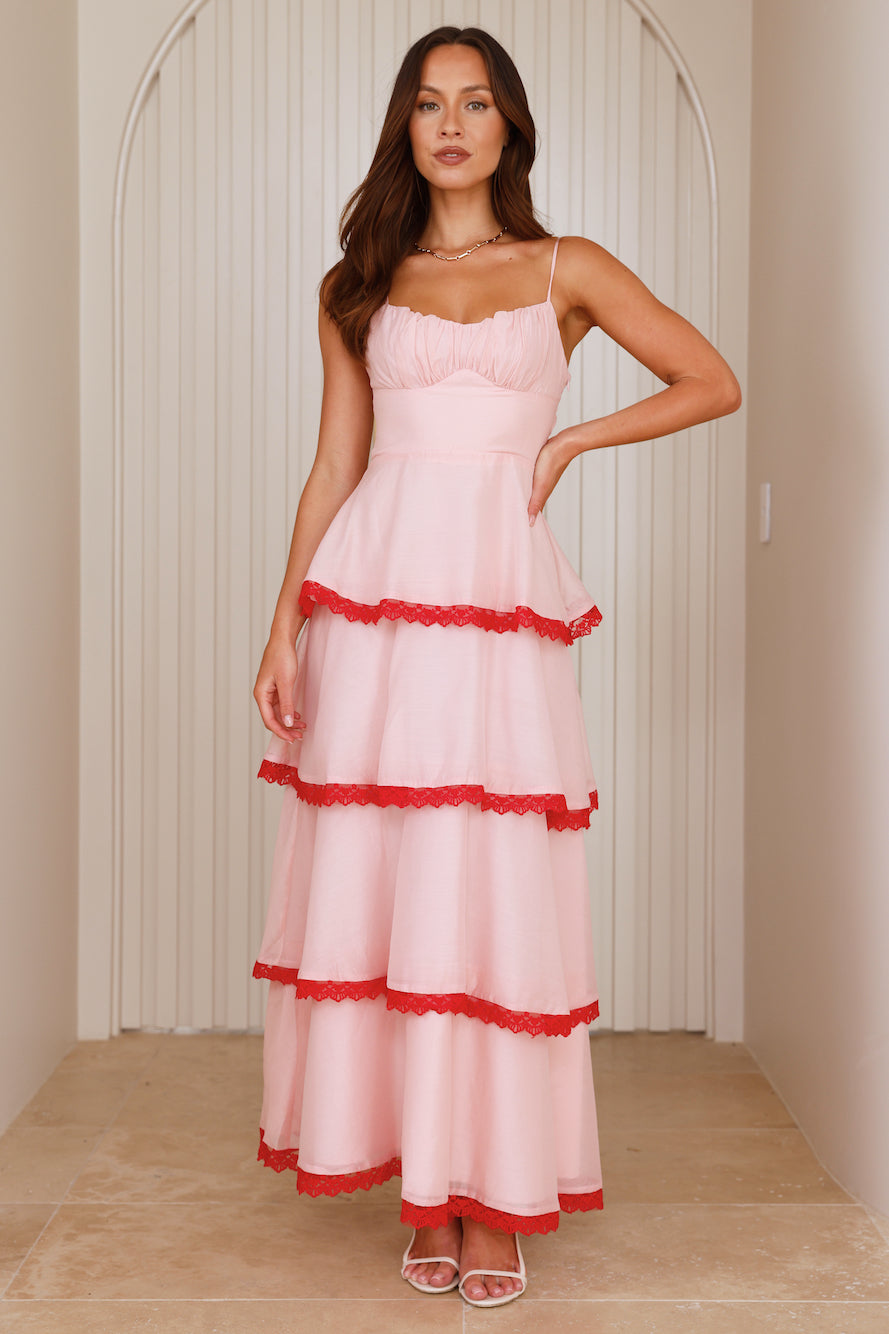Ethereal Magic Maxi Dress Pink