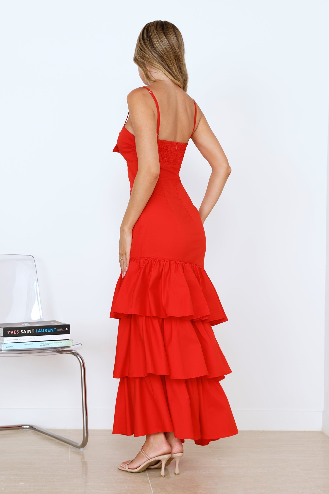 Soulmates Soir��e Maxi Dress Red