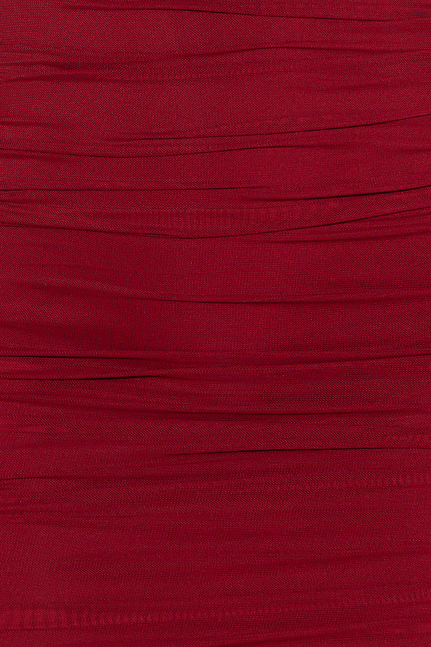 Trending Now Mini Dress Wine