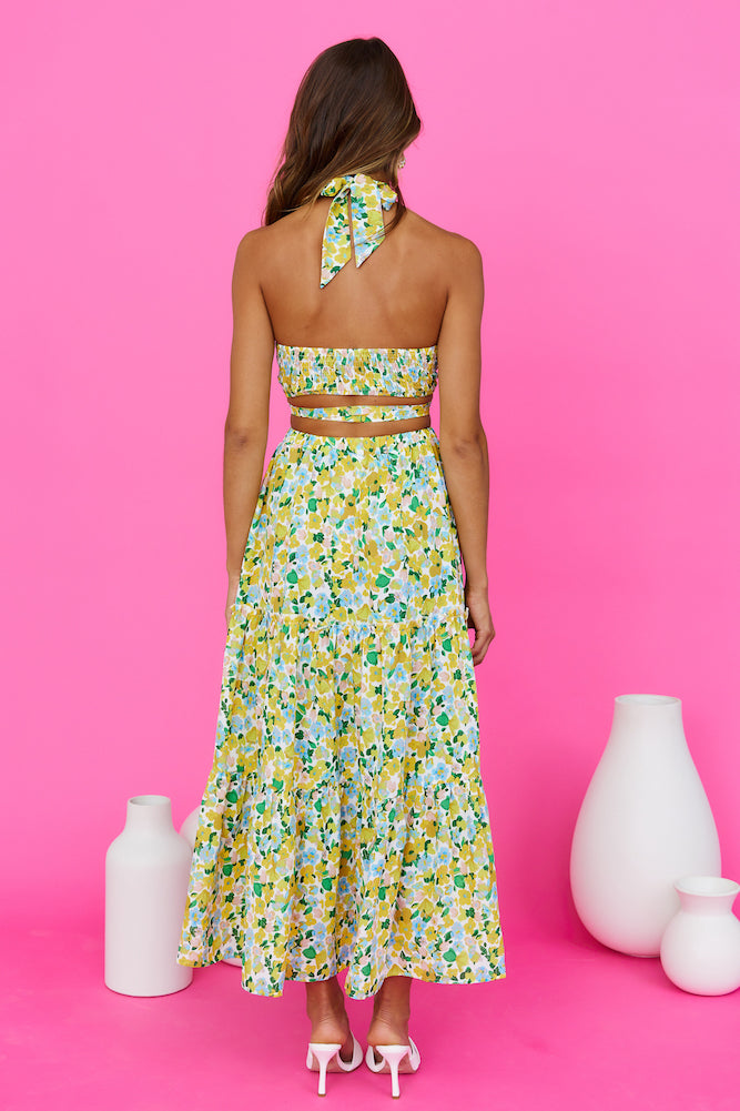 Heart Fluttering Maxi Skirt