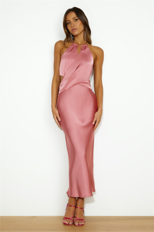 Glow Getter Maxi Dress Rose