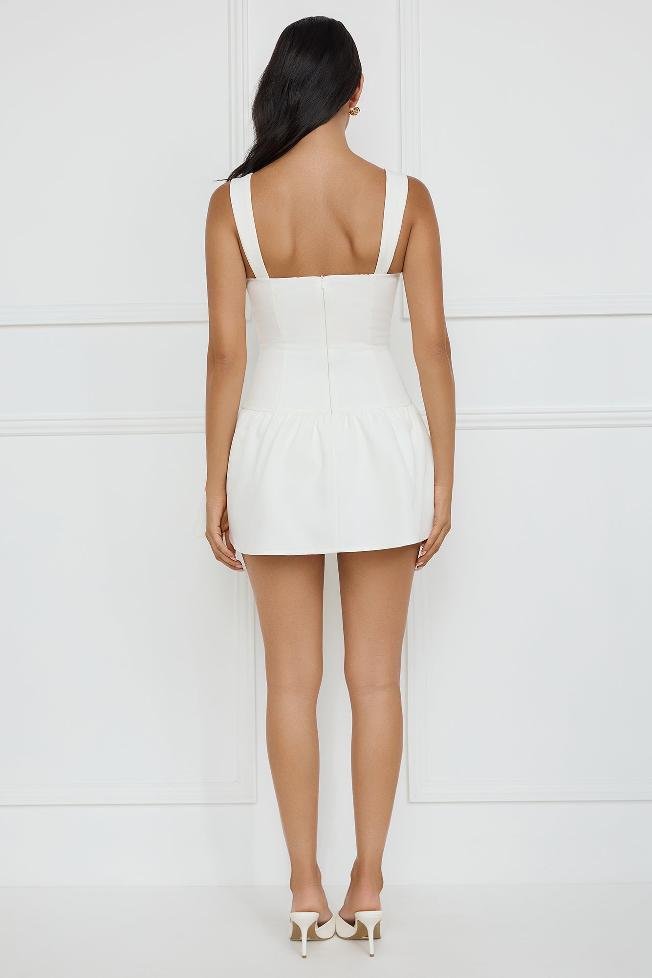 Chic Escapes Romper White