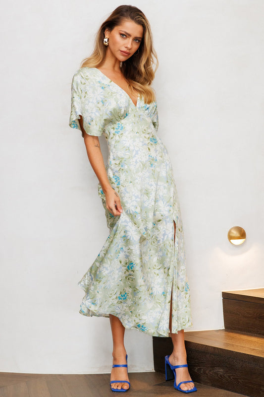 Much Better Midi Dress Green