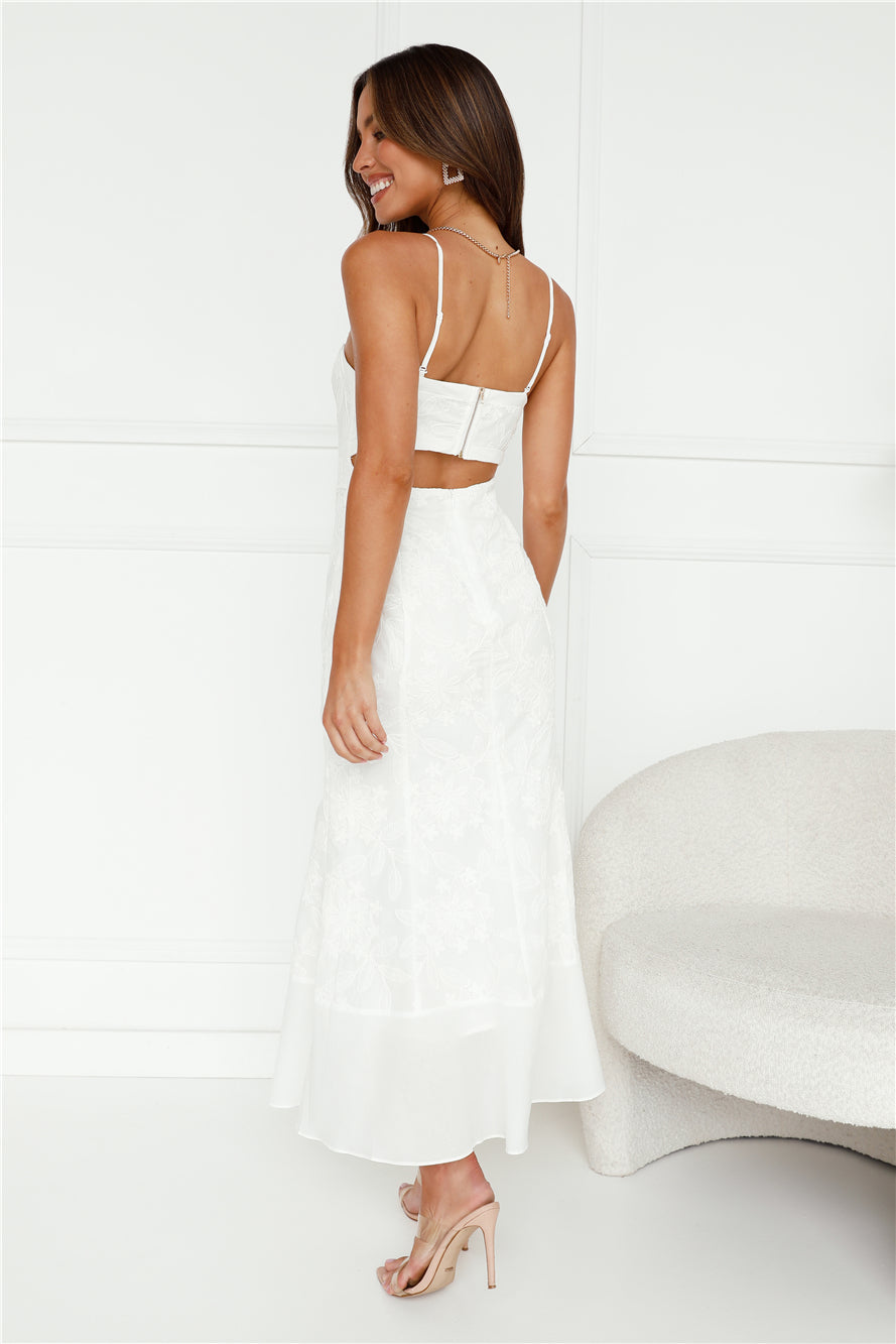 Riri Maxi Dress White
