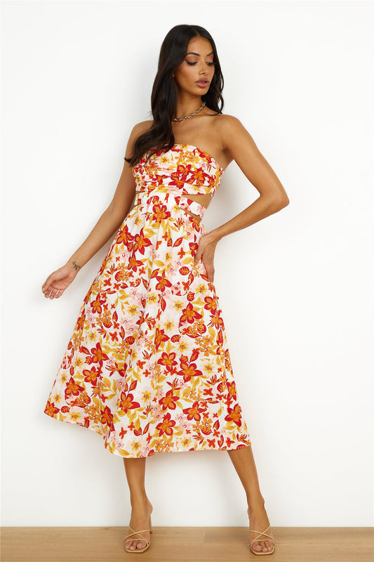 More Cookies Baby Maxi Dress Floral