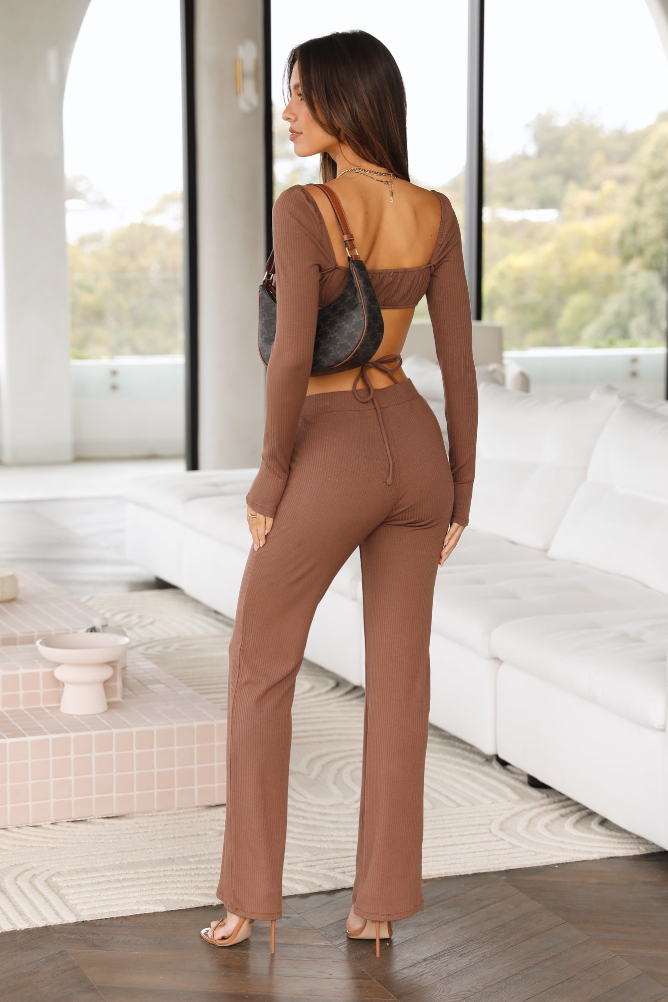 Slight Movements Pants Brown