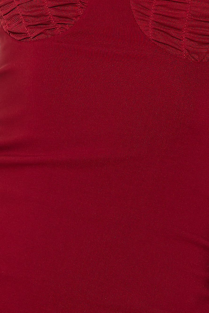 It's Date Night Mini Dress Wine