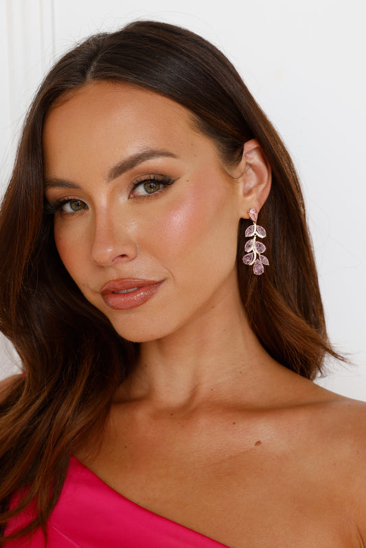 18k Gold Plated Petals On Petals Earrings Gold