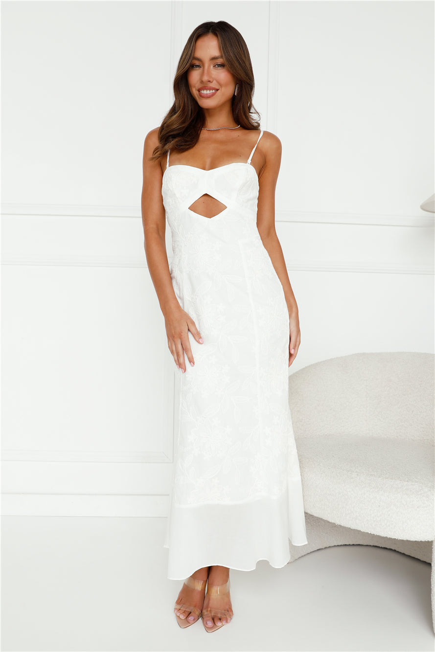 Riri Maxi Dress White