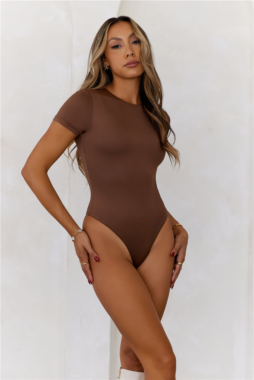 BASE Core Contour Bodysuit Chocolate