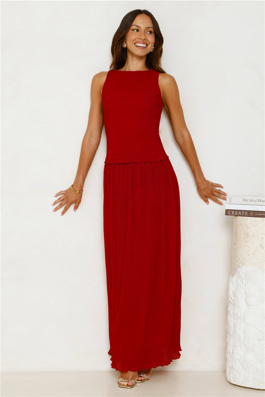 Nahla Top Cherry