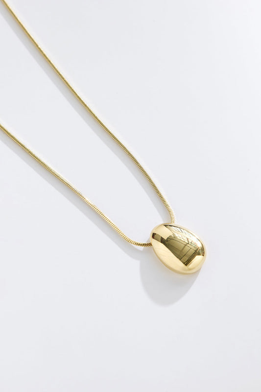 18k Gold Plated Winter Sun Necklace Gold