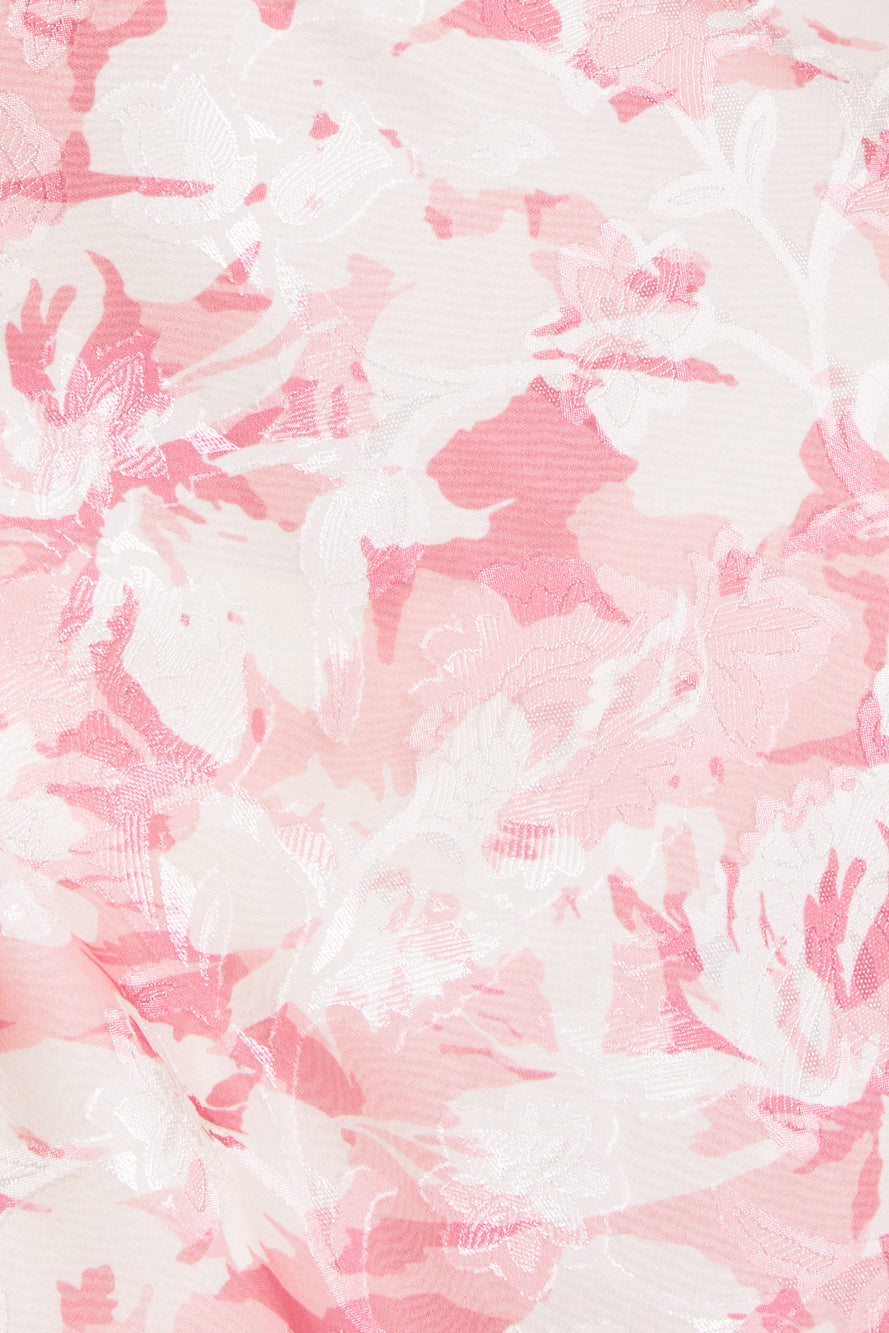 Fresh Horizon Midi Dress Pink