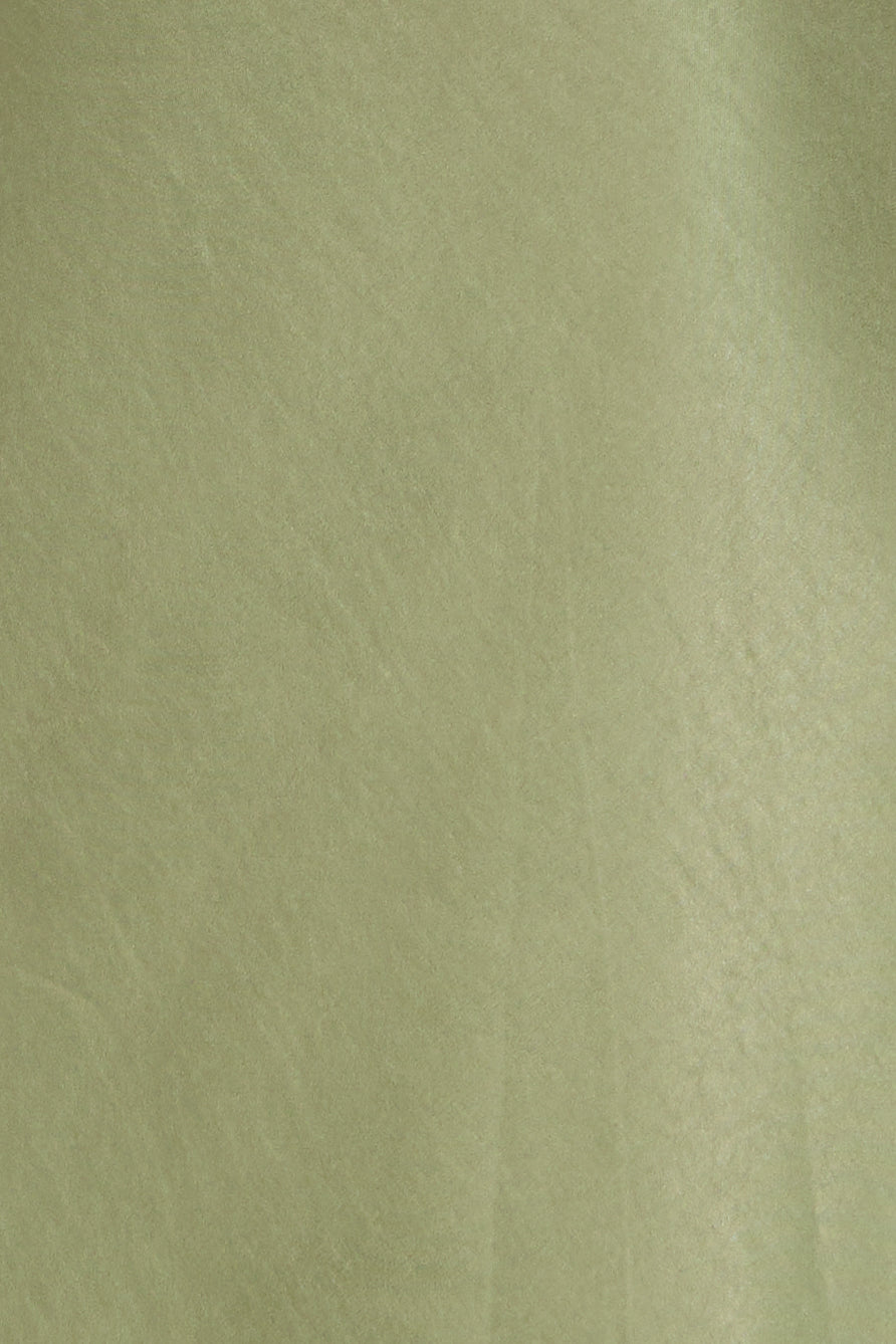Silk Shimmers Satin Maxi Dress Olive